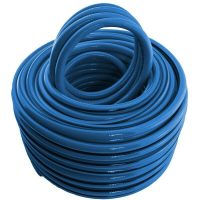 20m PROFI Druckluftschlauch 4x2,5mm Schlauch Druckluft Schläuche Poliuretan blau 
