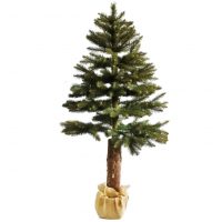 Fichte natürlicher Stamm Weihnachtsbaum Tannenbaum Christbaum 180cm